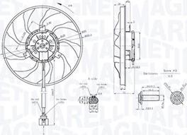 Magneti Marelli 069422890010 - Fan, radiator car-mod.net