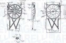 Magneti Marelli 069422862010 - Fan, radiator car-mod.net