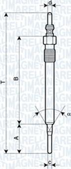 Magneti Marelli 060900620606 - Glow Plug car-mod.net