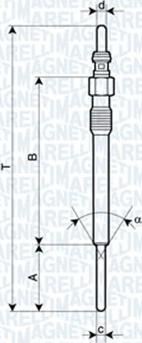 Magneti Marelli 060900670606 - Glow Plug car-mod.net