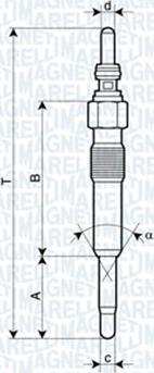Magneti Marelli 060900020606 - Glow Plug car-mod.net