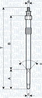 Magneti Marelli 062900024304 - Glow Plug car-mod.net