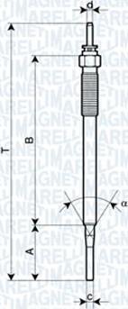 Magneti Marelli 060900160606 - Glow Plug car-mod.net