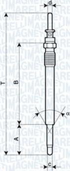 Magneti Marelli 060900820606 - Glow Plug car-mod.net