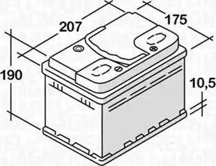 Magneti Marelli 068045036010 - Starter Battery car-mod.net