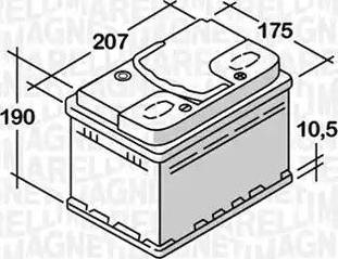 Magneti Marelli 068050045010 - Starter Battery car-mod.net