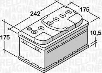 Magneti Marelli 068050051030 - Starter Battery car-mod.net