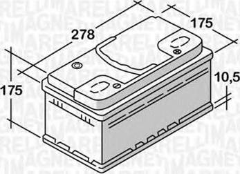 Magneti Marelli 068065054030 - Starter Battery car-mod.net