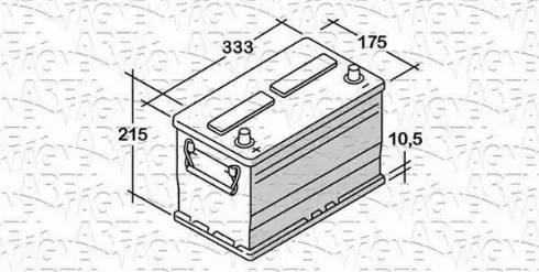 Magneti Marelli 068100072020 - Starter Battery car-mod.net