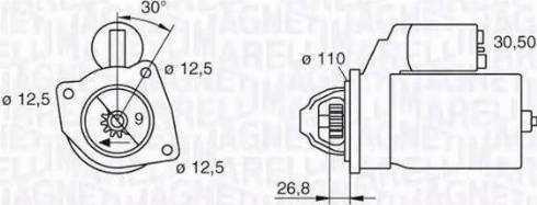 Magneti Marelli 063216741010 - Starter car-mod.net