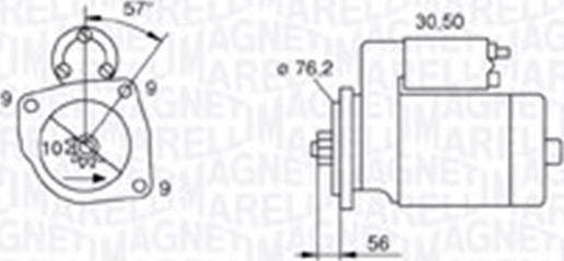 Magneti Marelli 063720801010 - Starter car-mod.net