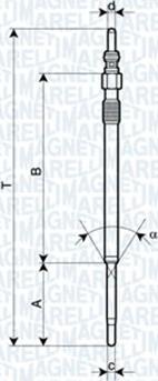 Magneti Marelli 062900060304 - Glow Plug car-mod.net