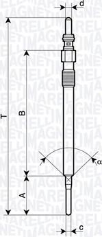 Magneti Marelli 062900141304 - Glow Plug car-mod.net