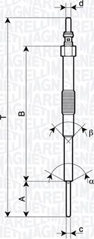 Magneti Marelli 062900129304 - Glow Plug car-mod.net