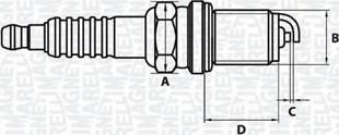 Magneti Marelli 062000781304 - Spark Plug car-mod.net