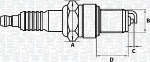 Magneti Marelli 062000773304 - Spark Plug car-mod.net