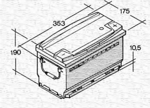 Magneti Marelli 067143440003 - Starter Battery car-mod.net