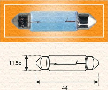 Magneti Marelli 009600680000 - Bulb, licence plate light car-mod.net