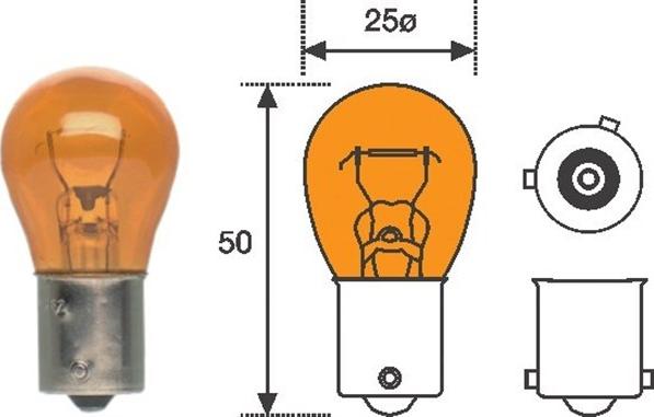 Magneti Marelli 009600260000 - Bulb, indicator car-mod.net