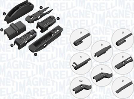 Magneti Marelli 000713617600 - Wiper Blade car-mod.net