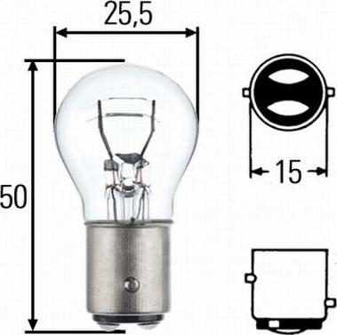Magneti Marelli 008567100000 - Bulb, indicator car-mod.net