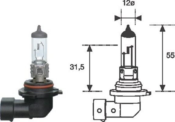 Magneti Marelli 002577300000 - Bulb, spotlight car-mod.net