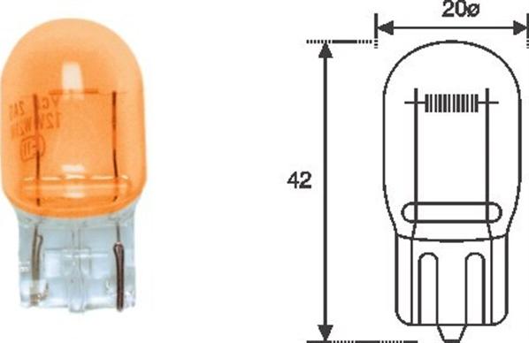 Magneti Marelli 002052300000 - Bulb, indicator car-mod.net