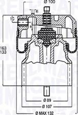 Magneti Marelli 030607020282 - Bellow, air suspension car-mod.net