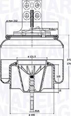 Magneti Marelli 030607020271 - Bellow, air suspension car-mod.net