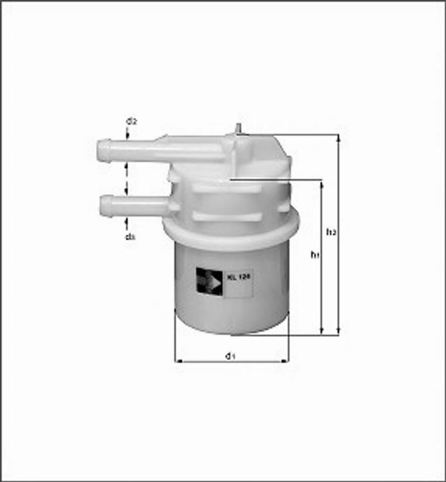 Magneti Marelli 154096313830 - Fuel filter car-mod.net