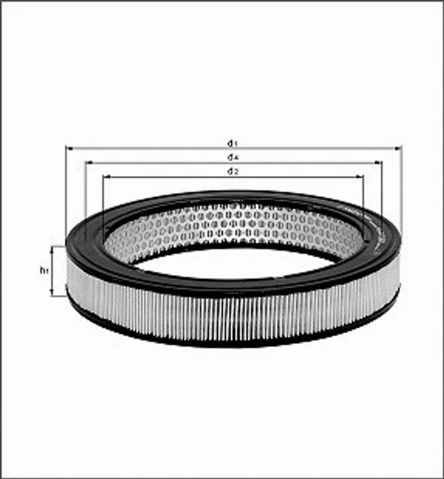 Magneti Marelli 154070238310 - Engine Air Filter car-mod.net