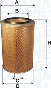 Magneti Marelli 153071760525 - Engine Air Filter car-mod.net