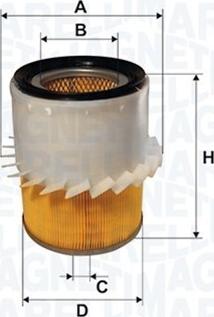 Magneti Marelli 153071762513 - Engine Air Filter car-mod.net