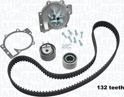Magneti Marelli 341404980001 - Water Pump & Timing Belt Set car-mod.net