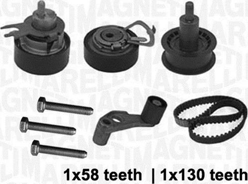 Magneti Marelli 341303680000 - Timing Belt Set car-mod.net