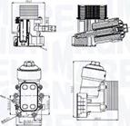 Magneti Marelli 350300003400 - Oil Cooler, engine oil car-mod.net