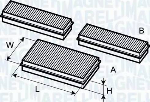 Magneti Marelli 350203061780 - Filter, interior air car-mod.net