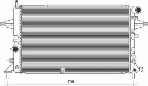 Magneti Marelli 350213978000 - Radiator, engine cooling car-mod.net