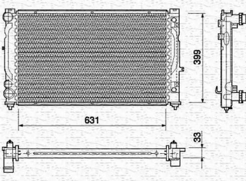 BEHR 8MK 376 716-621 - Radiator, engine cooling car-mod.net