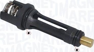 Magneti Marelli 352317004470 - Coolant thermostat / housing car-mod.net