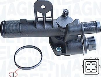 Magneti Marelli 352317001150 - Coolant thermostat / housing car-mod.net