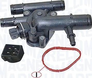 Magneti Marelli 352317001110 - Coolant thermostat / housing car-mod.net