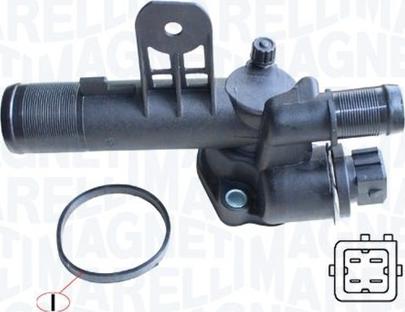 Magneti Marelli 352317101150 - Coolant thermostat / housing car-mod.net