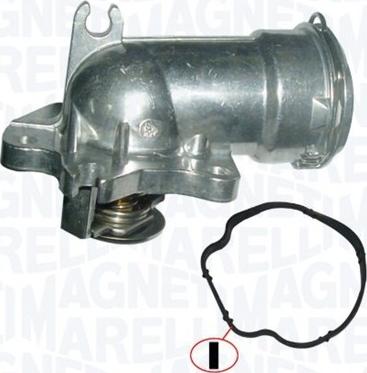 Magneti Marelli 352317101820 - Coolant thermostat / housing car-mod.net