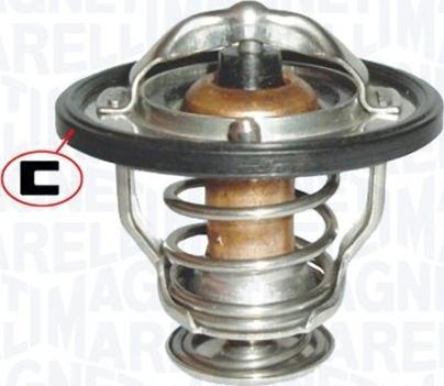 Magneti Marelli 352317102130 - Coolant thermostat / housing car-mod.net