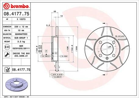 Magneti Marelli 360406047905 - Brake Disc car-mod.net