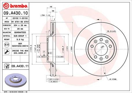 Magneti Marelli 360406075700 - Brake Disc car-mod.net