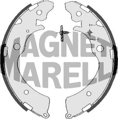 Magneti Marelli 360219198349 - Brake Shoe, Drum brakes car-mod.net