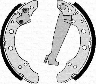 Magneti Marelli 360219192088 - Brake Shoe, Drum brakes car-mod.net