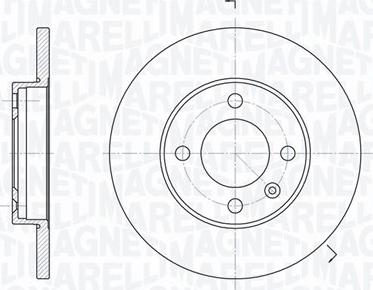 Magneti Marelli 361302040193 - Brake Disc car-mod.net